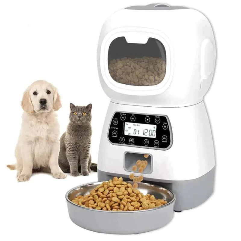 Alimentador Automático para Cães e Gatos - Loja10Contos