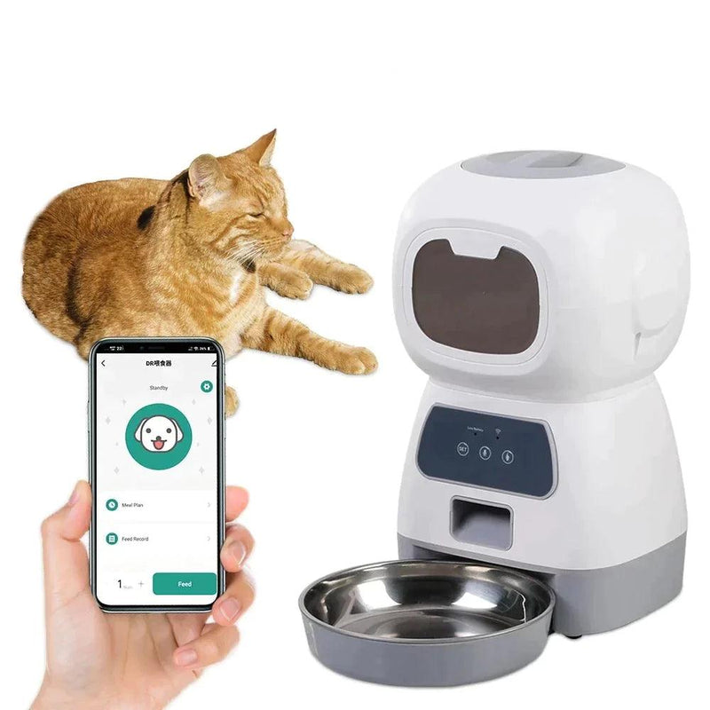 Alimentador Automático para Cães e Gatos - Loja10Contos