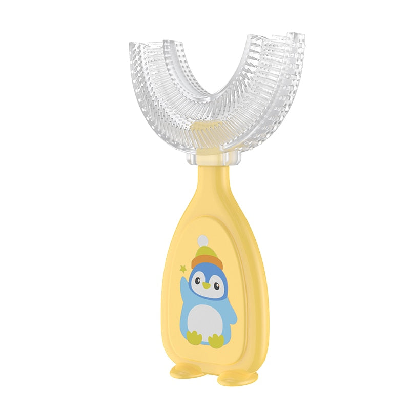 Escova de dentes infantil - em formato de U - Loja10Contos